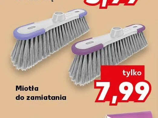 Miotła do zamiatania promocja w Kaufland