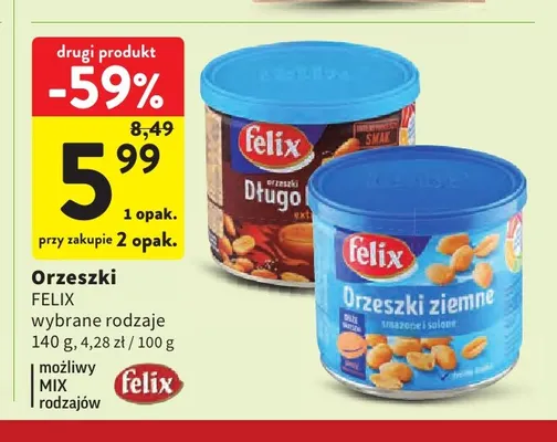 Orzeszki Felix promocja w Intermarche