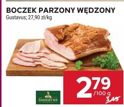 Boczek parzony wędzony promocja w Stokrotka