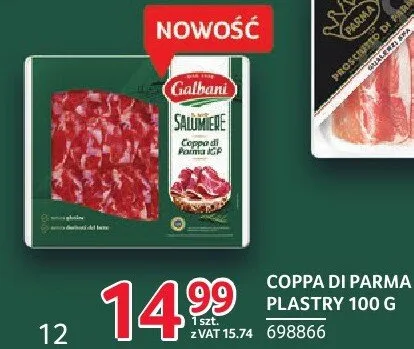 Coppa Di Parma Plastry 698866 promocja w Selgros