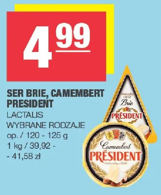 Ser Camembert Président promocja w SPAR