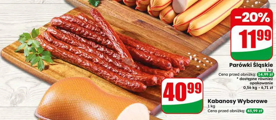 Kabanosy Wyborowe Rydzyna promocja w Dino
