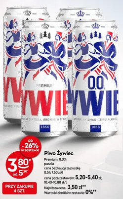 Piwo Żywiec Premium promocja w Żabka