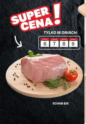 Schab b/k promocja w Chorten