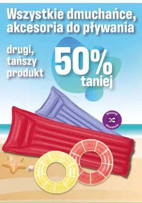 Dmuchańce i akcesoria do pływania promocja w Dino