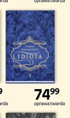 Książka Idiota oprawa twarda promocja w Empik