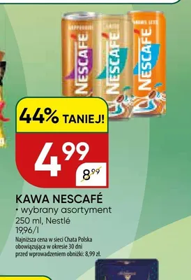 Kawa Nescafé promocja w Chata Polska