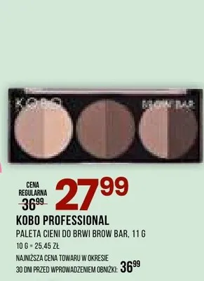 Paleta cieni do brwi Brow Bar, 11g promocja w Drogerie Natura