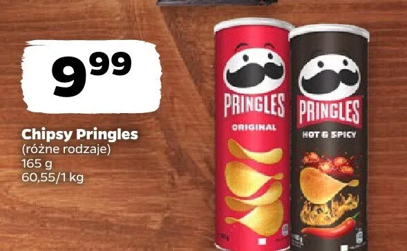 Chipsy Pringles promocja w Netto