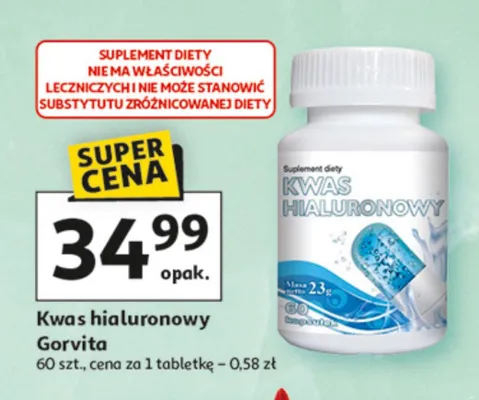 Kwas hialuronowy promocja w Auchan