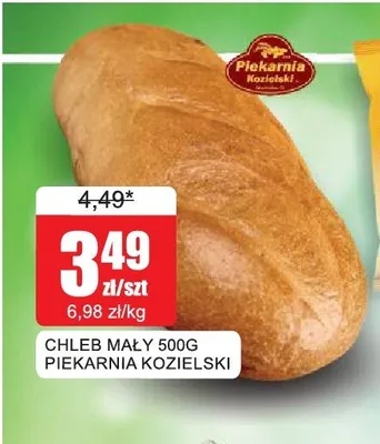 Chleb mały Piekarnia Kozielski promocja w Bingo