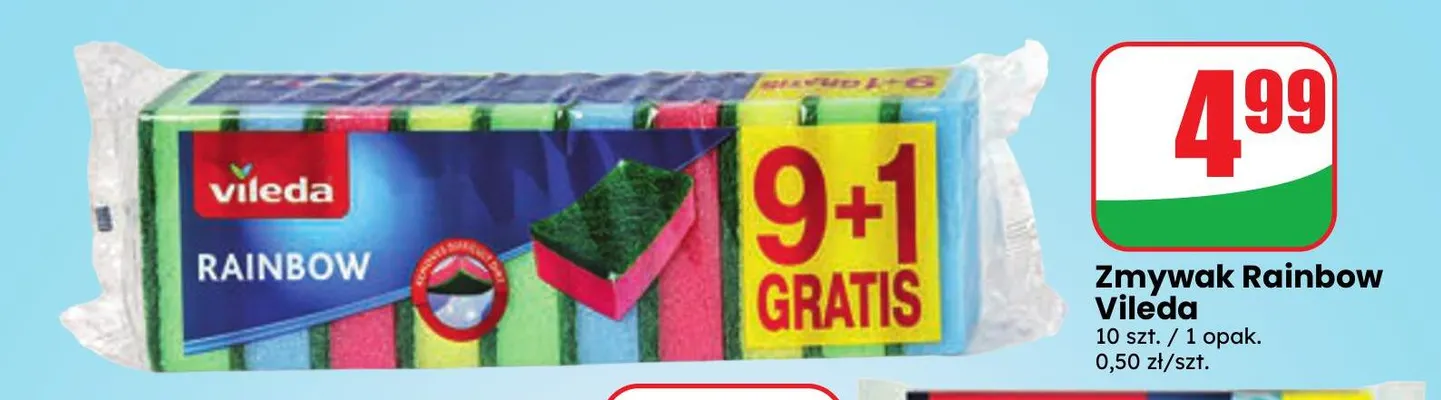 Zmywak Rainbow Vileda promocja w Dino