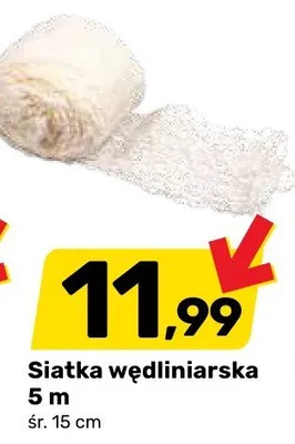 Siatka wędliniarska 5 m Bricomarche promocja w Bricomarche