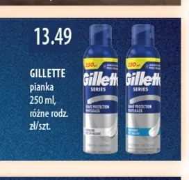 Pianka do golenia Gillette Series promocja w Drogerie Laboo