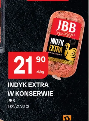 Indyk ekstra w konserwie JBB promocja w Chorten