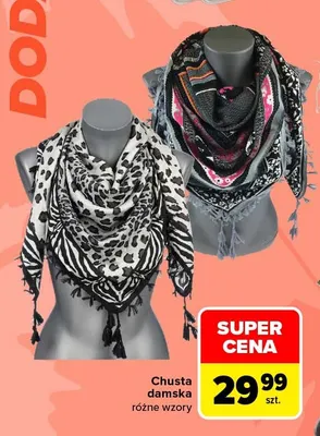 Chusta damska promocja w Carrefour