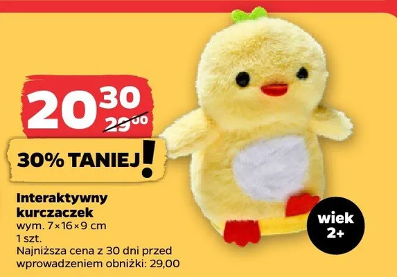 Interaktywny kurczaczek promocja w Netto