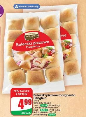 Bułeczki pizzowe margherita Henglein promocja w Dino