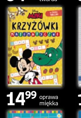 Książka Disney Miki Krzyżówki oprawa miękka promocja w Empik