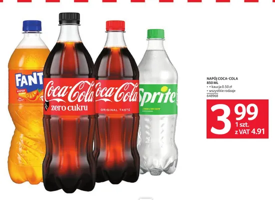 Napój gazowany Coca-Cola Original Taste promocja w Selgros
