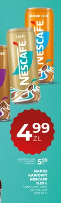 Napój kawowy Nescafe Carmel Latte promocja w Duży Ben