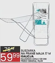 Suszarka na pranie Maja 17m Galicja promocja w Wafelek