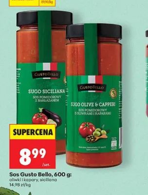 Sos Gusto Bello siciliana promocja w Biedronka
