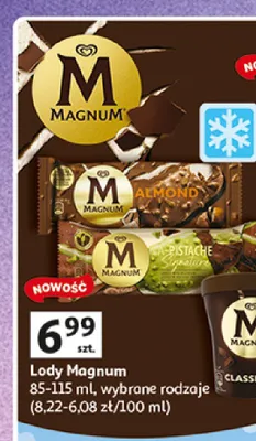 Lody Magnum Almond promocja w Auchan