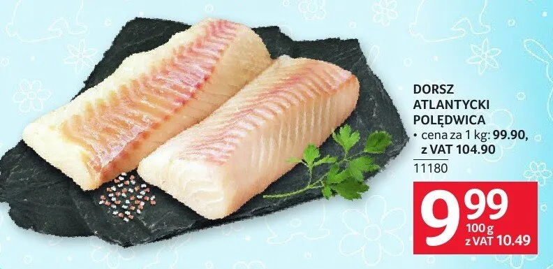 Dorsz atlantycki poledwica promocja w Selgros