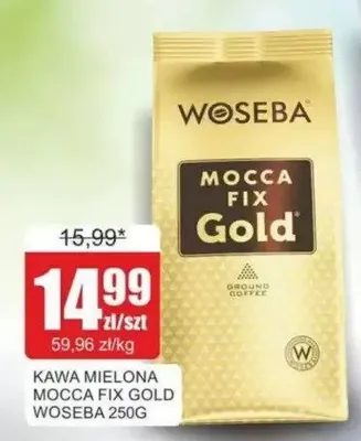 Kawa mielona Woseba Mocca Fix Gold promocja w Bingo
