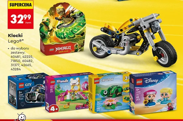 Klocki 60481, 42225, 71850, 60482, 31377, 42665, 43284 promocja w Biedronka