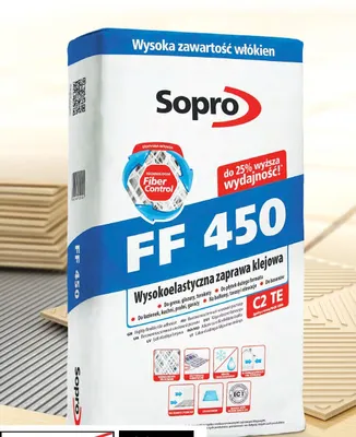 Wysokoelastyczna zaprawa klejowa FF 450 promocja w Leroy Merlin