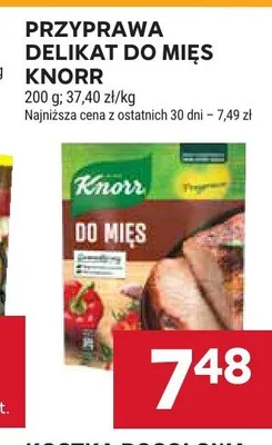 Przyprawa Delikat do mięs Knorr promocja w Stokrotka