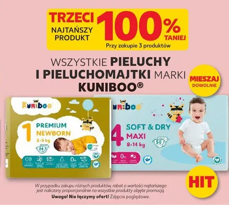Pieluchy Premium Newborn promocja w Kaufland