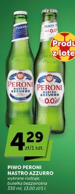 Piwo Peroni Nastro Azzurro promocja w ABC