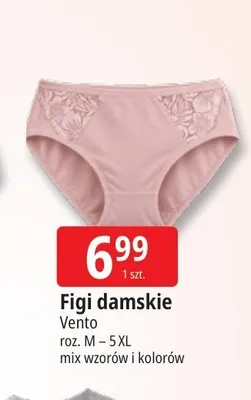 Figi damskie Vento promocja w Leclerc