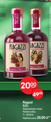 Likier Ragazzi Polskie maliny promocja w Żabka
