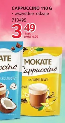 Cappuccino 110 g wszystkie rodzaje promocja w Selgros