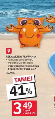 Rękawki do pływania promocja w Selgros