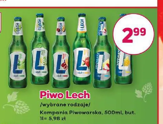 Piwo Lech promocja w Bliski