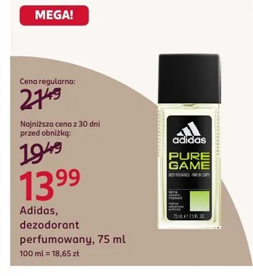 Dezodorant perfumowany promocja w Rossmann