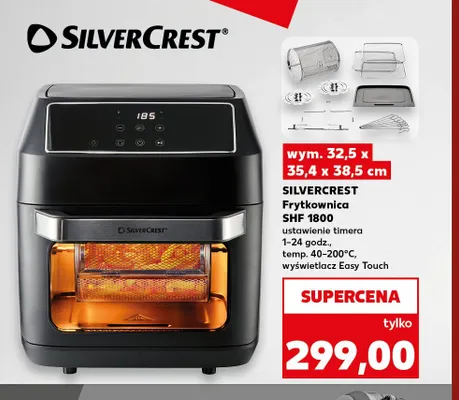 Frytkownica Shf 1800 Silvercrest promocja w Kaufland