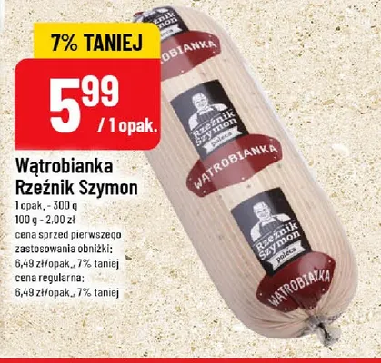 Wątrobianka Rzeźnik Szymon promocja w POLOmarket
