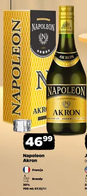 Brandy Napoleon Akron promocja w Netto