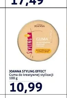 Guma do stylizacji włosów Joanna Styling Effect promocja w Blue Stop