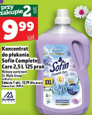 Koncentrat do płukania Sofin Complete Care promocja w TOPAZ