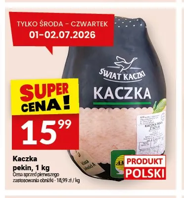 Kaczka pekin promocja w Twój Market