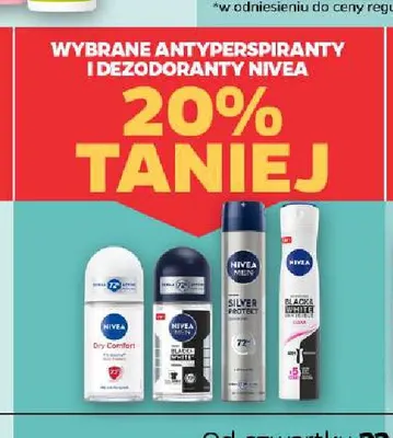 Antyperspirant roll-on Nivea Dry Comfort promocja w Netto