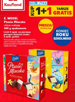 Ptasie Mleczko cytrynowe E.Wedel promocja w Kaufland