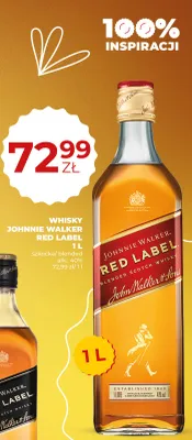 Whisky Johnnie Walker Red Label promocja w Duży Ben
